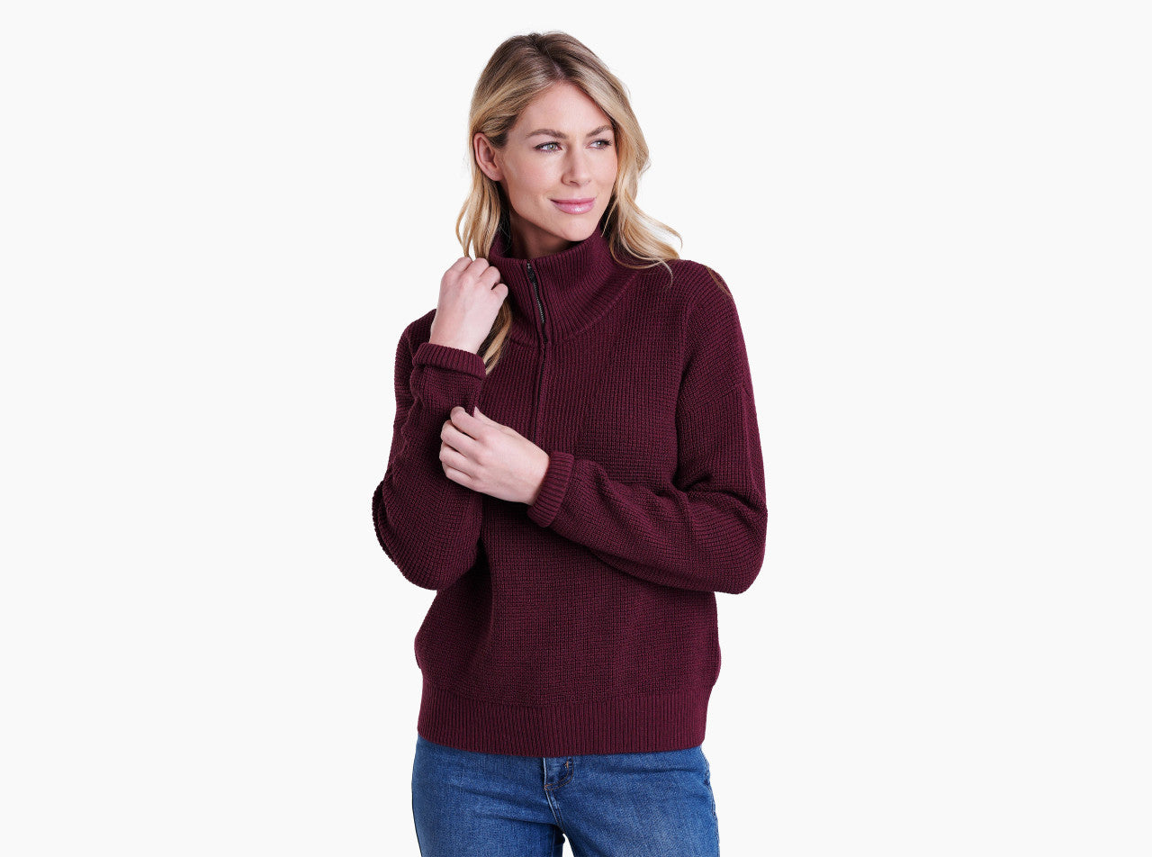 NORDA 1/4 ZIP SWEATER