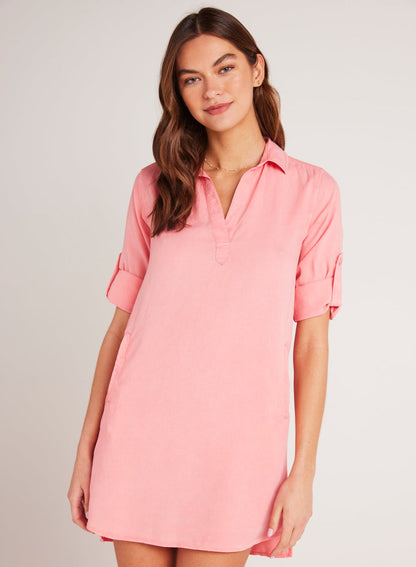 LONG SLEEVE A-LINE DRESS