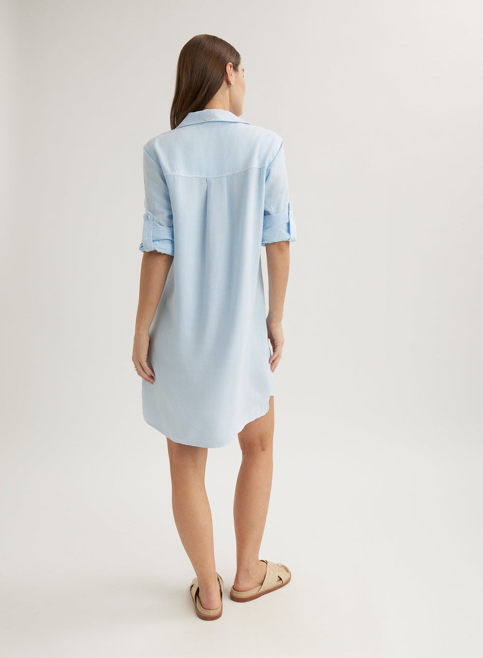 LONG SLEEVE A-LINE DRESS