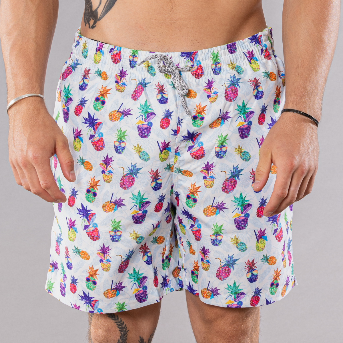 FUNKY PINEAPPLES SWIM TRUNK