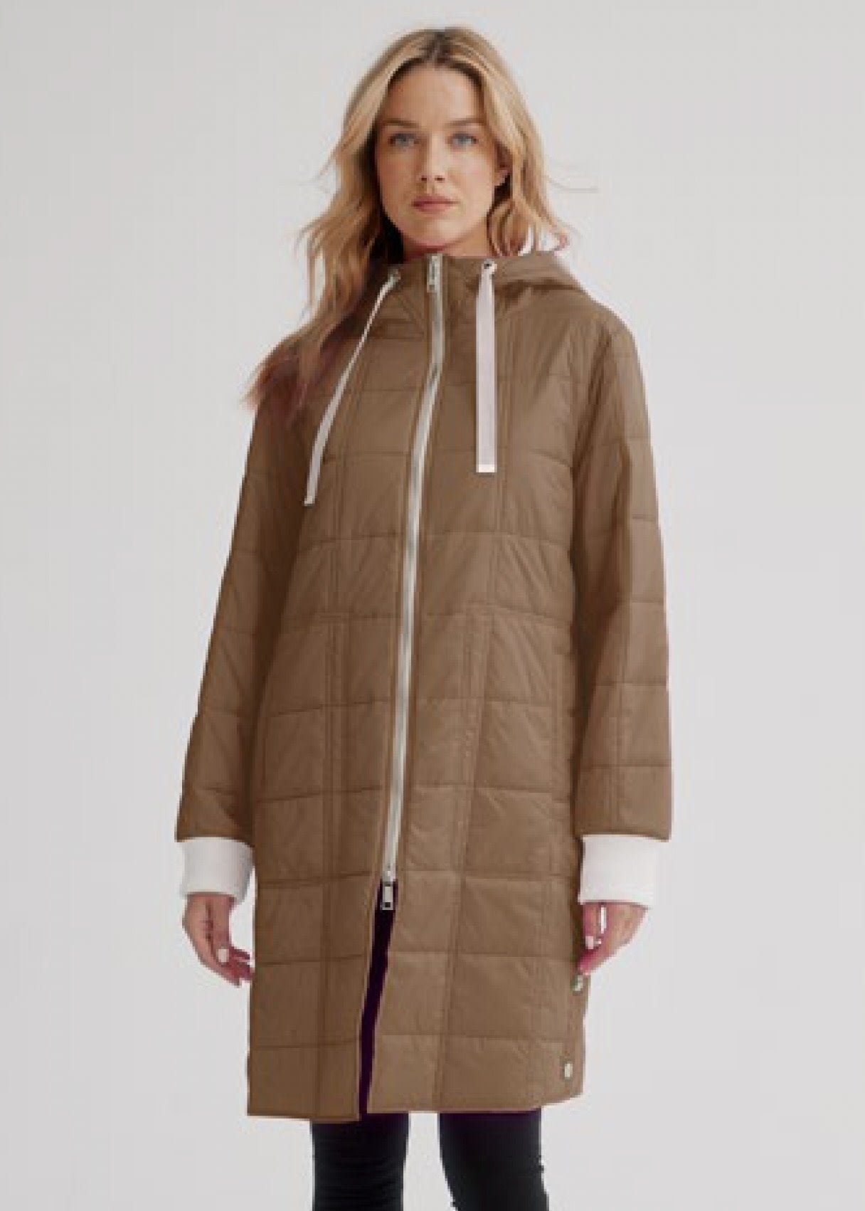 Hooded Quilted Leonardo Coat