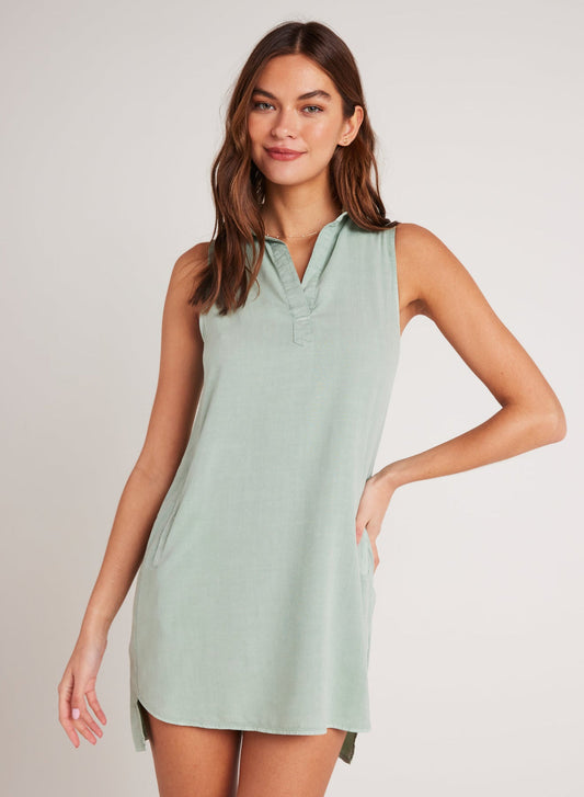 SLEEVELESS A-LINE DRESS