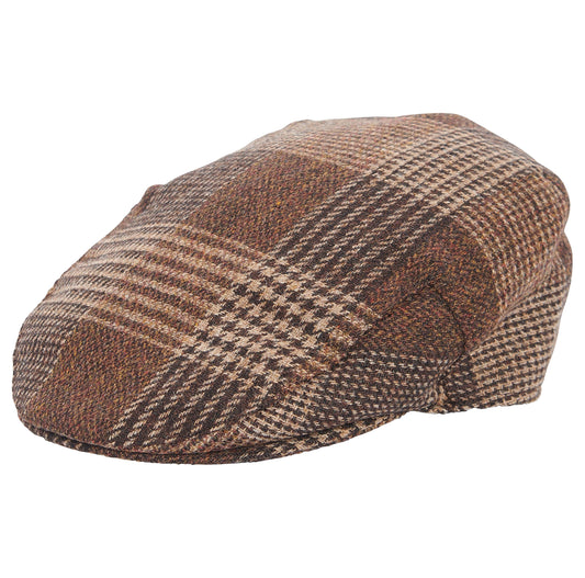 deveron tweed flat cap