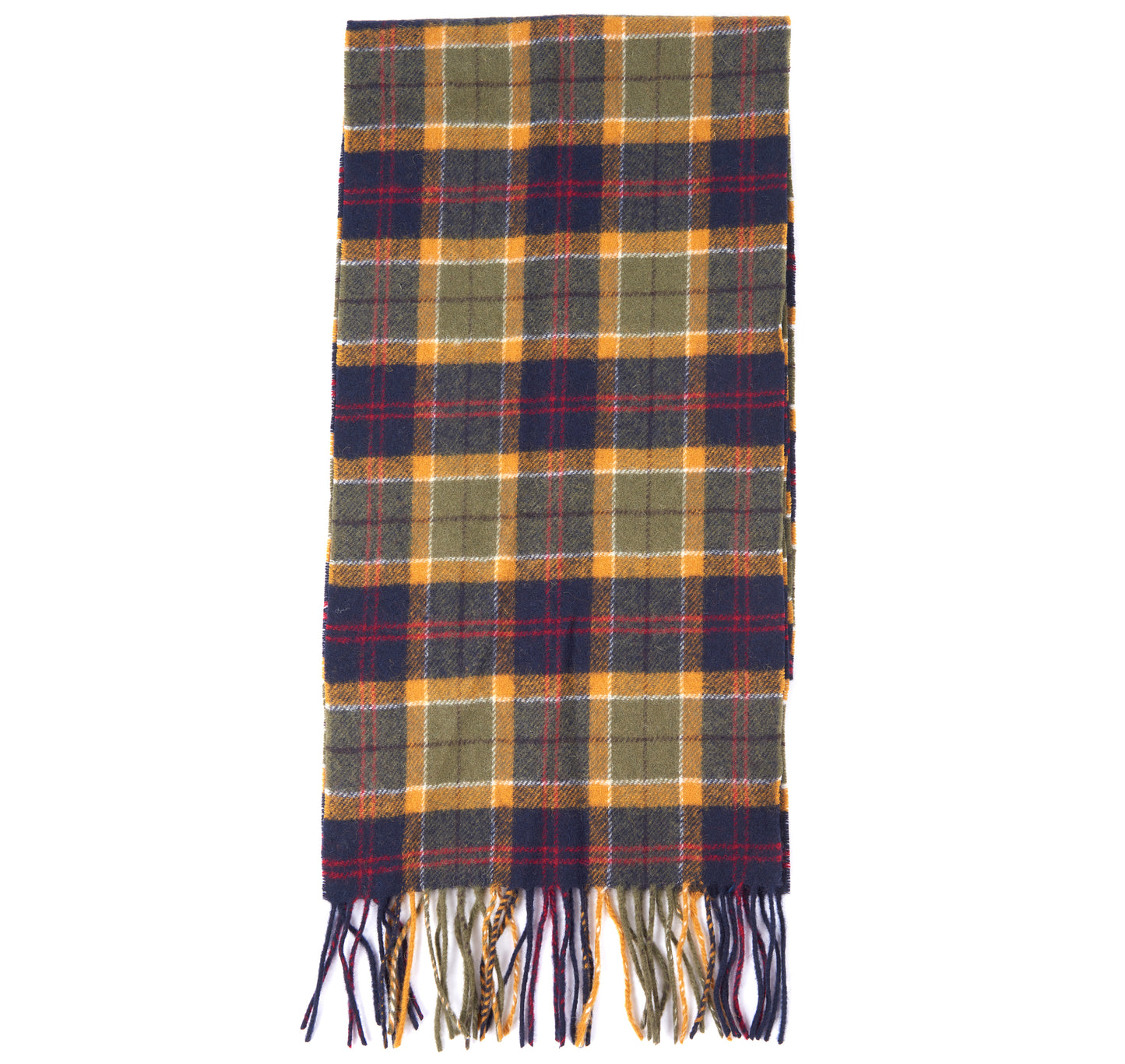 tartan lambswool scarf