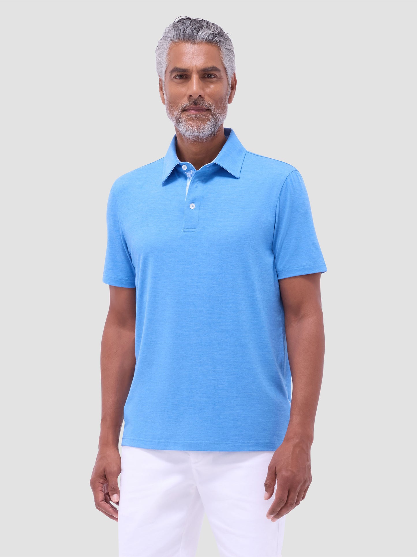 S/S THREE BUTTON POLO