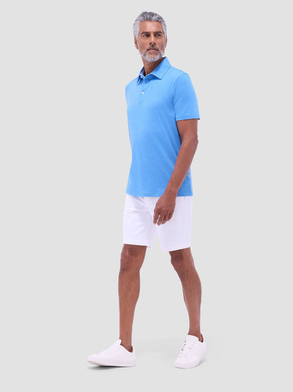 S/S THREE BUTTON POLO