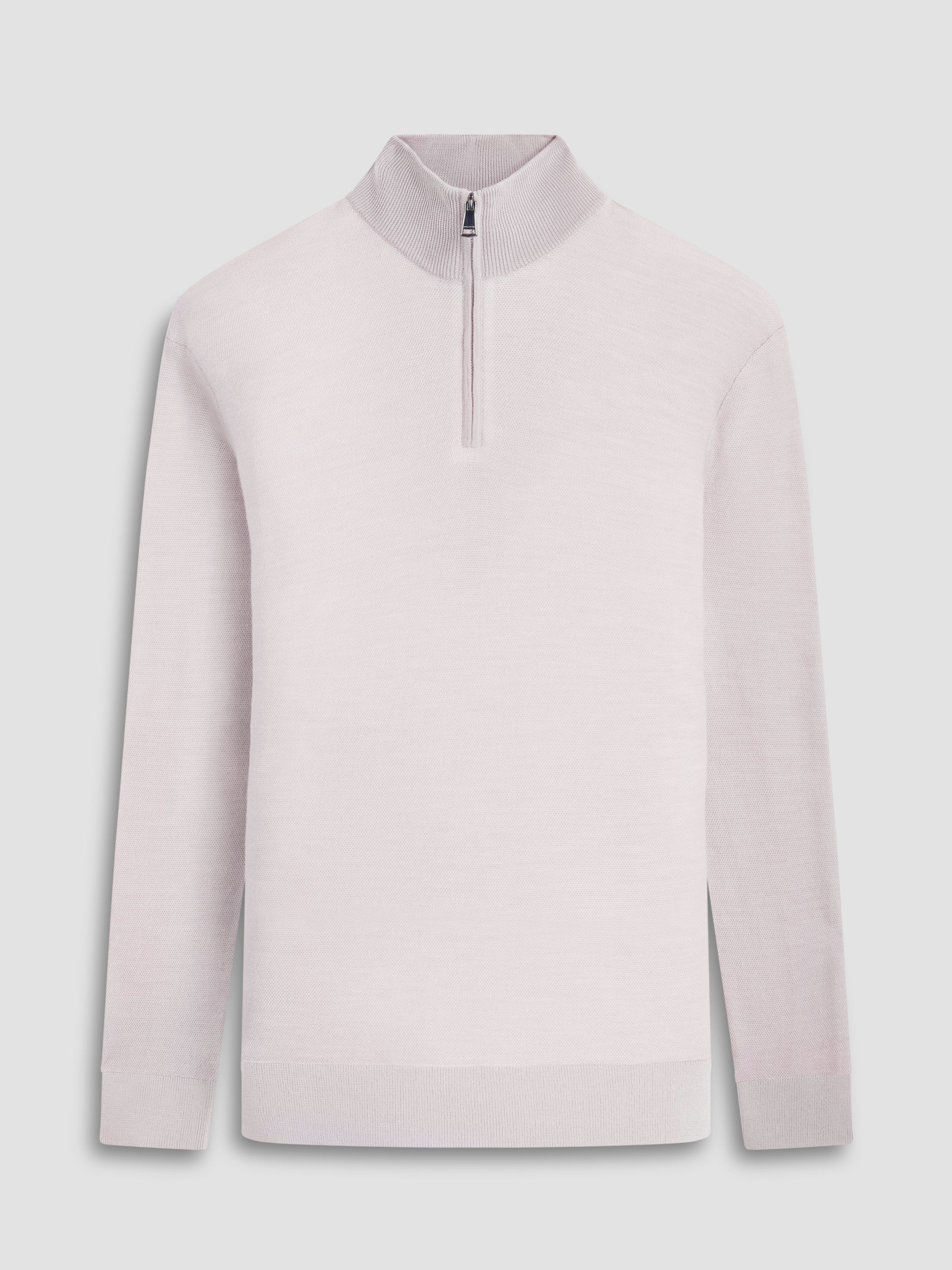 LS HALF ZIP SWEATER