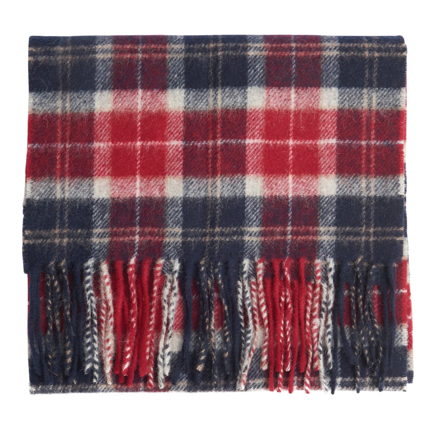 tartan lambswool scarf