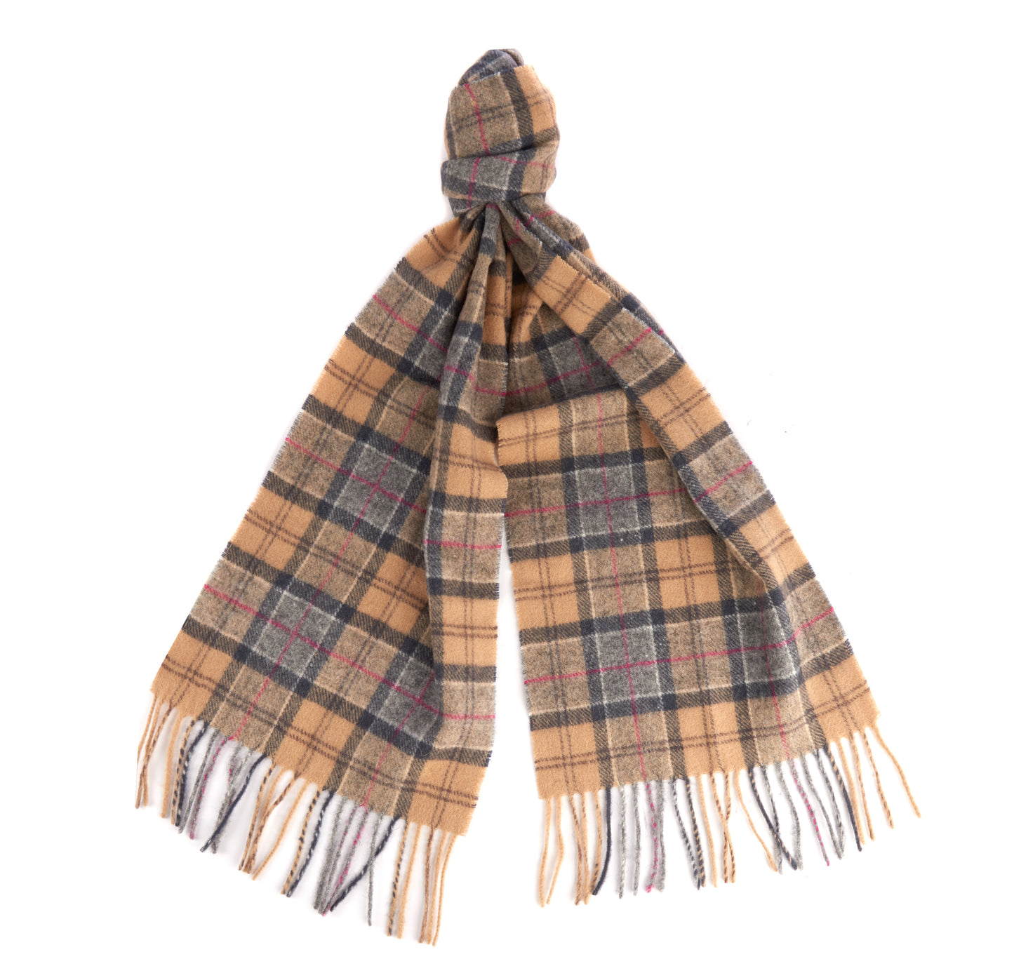 tartan lambswool scarf