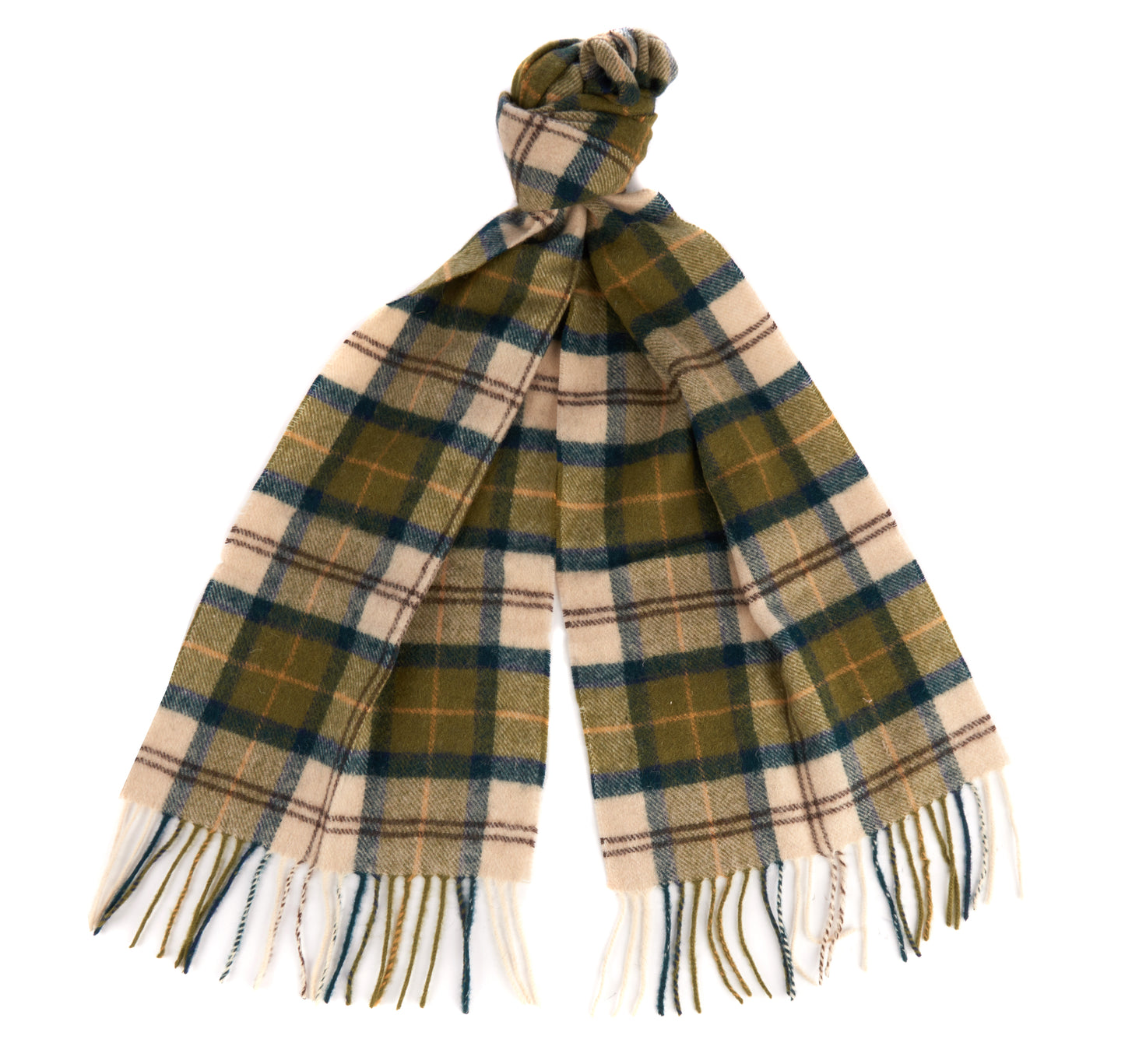 tartan lambswool scarf