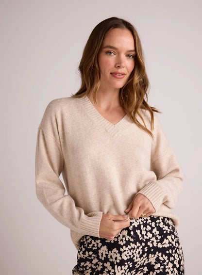 V-NECK DOLMAN SWEATER